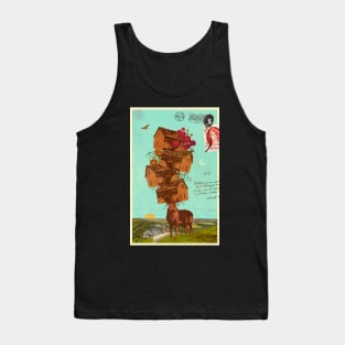 DEER POSTCARD Tank Top